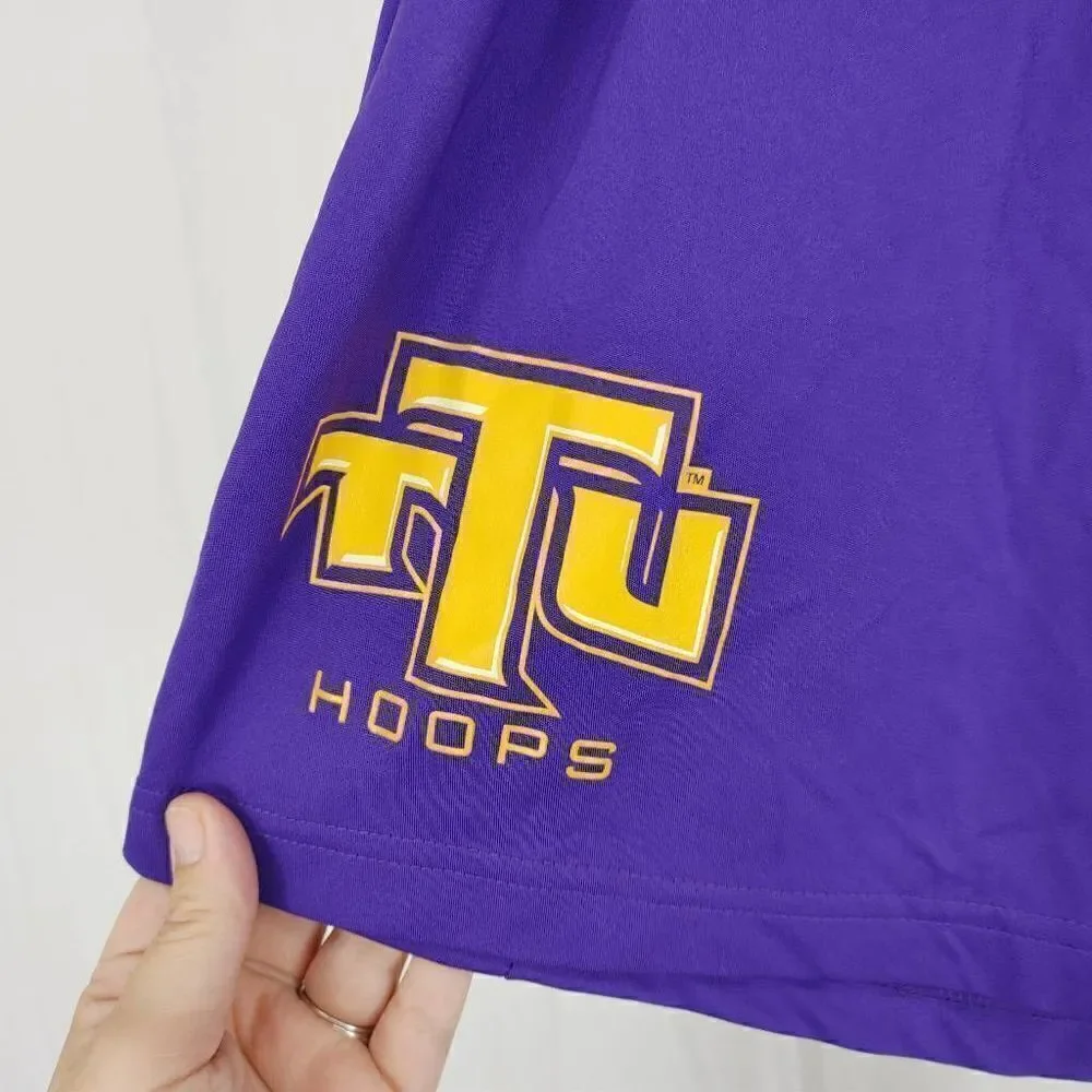 Nike Nwt Purple TTU Hoops Mens Size XXL Basketball Shorts.